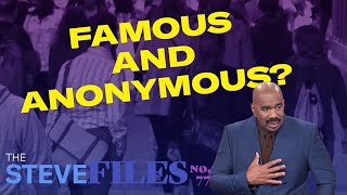 Fame or Shame: The Hilarious Story of Being Famous and Anonymous! 🤣😁👀 | #steveharvey