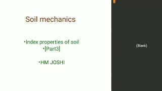 Consistency and Atterberg limits of clay Lecture-4