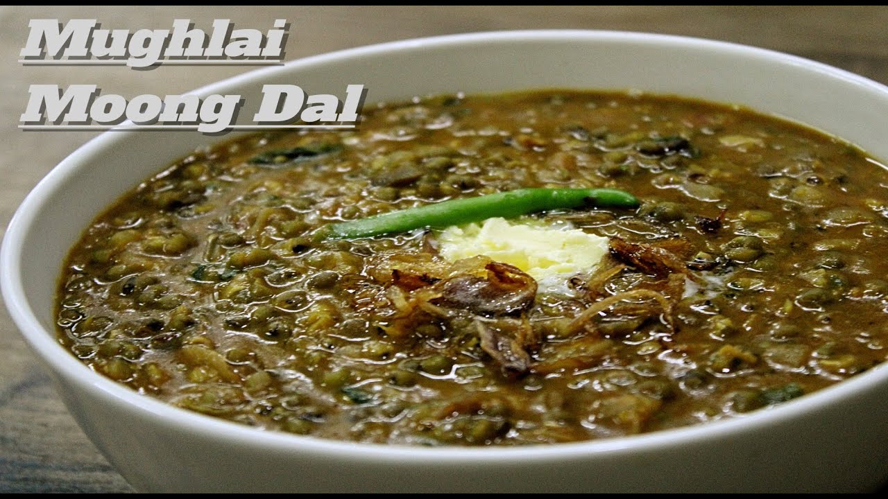 Moong Dal Mughlai | Green Gram Curry | Pachai Payaru Curry | Kitchen Food of India