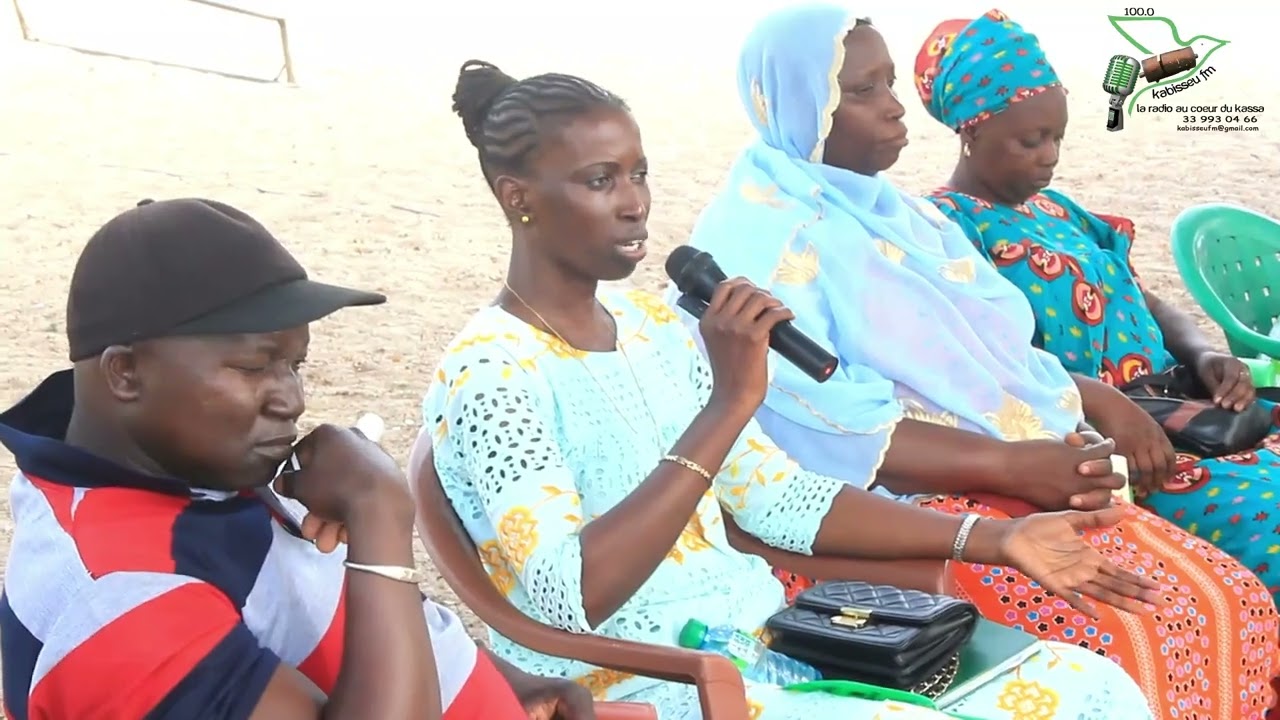 Le Chef du Village d'Elinkine demande la prolongation du Projet de ACRA et Charity Water