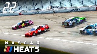 УСТРОИЛ ЗАВАЛ - NASCAR Heat 5 #22