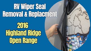 RV Wiper Seal Removal & Replacement