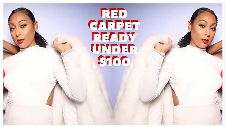 GRWM - RED CARPET READY UNDER $100 I STACIA KARCHER