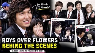😱🤯The Untold Truth Behind Boys Over Flowers 🔥 | Lee Min Ho BTS Moments