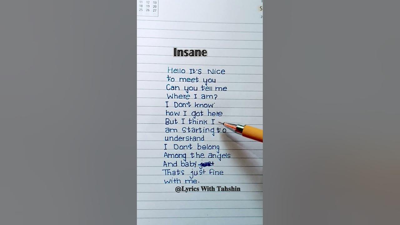 Black GrphyOn & Baasik - Insane (Lyrics)