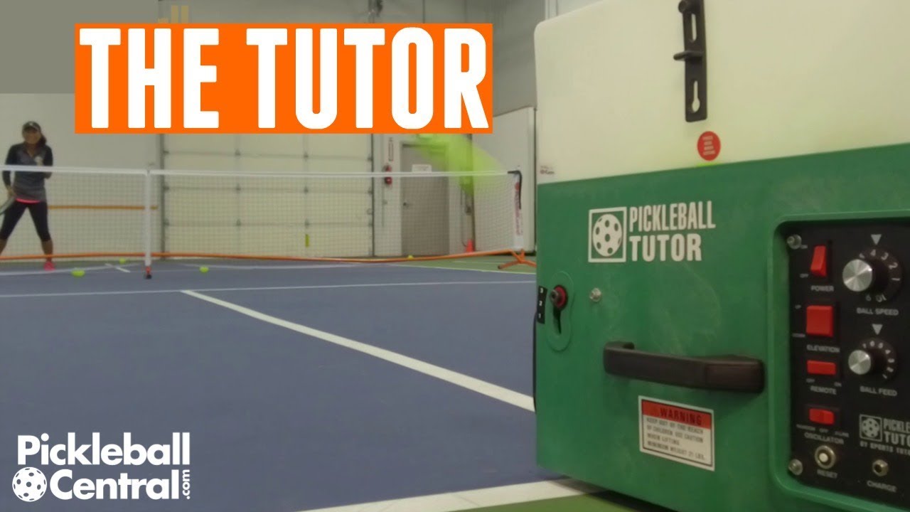 The Pickleball Tutor Ball Machine Review - YouTube