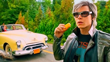 4K UHD 60FPS | Quicksilver saves Everyone "Sweet Dreams 