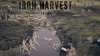 IRON HARVEST Battle #4: Saxony vs Rusviet