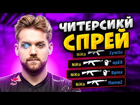 Видео: КОГДА ПРО ИГРОКИ СПРЕЯТ КАК ЧИТЕРЫ