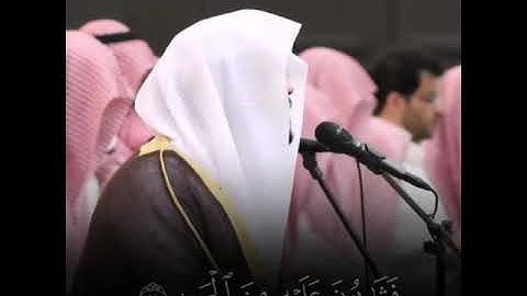 سورة الواقعة (٤٩ إلى ٥٦)تلاوة خاشعة د.ياسر الدوسري