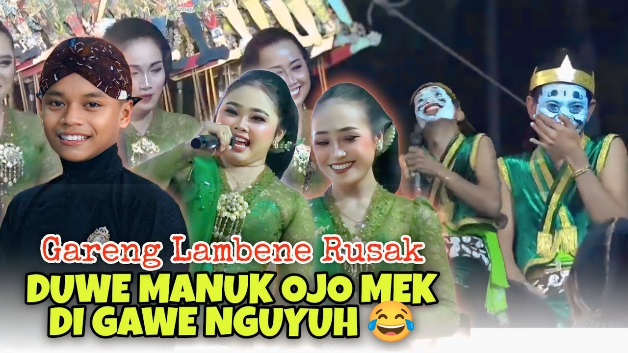 Ngakak Poll | Gareng Lambene Rusak, Jare Anggi Rung tau di obok2 gek dalange manuk.e mek gae nguyuh🤣