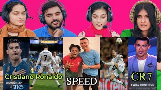 Cristiano Ronaldo Attitude x @IShowSpeed Crazy Fan of CR7 😎 vs Messi 🤓