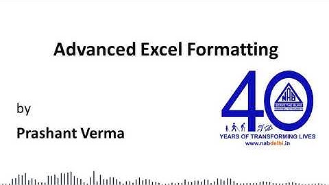 Advanced Excel Formatting for the Visually Impaired