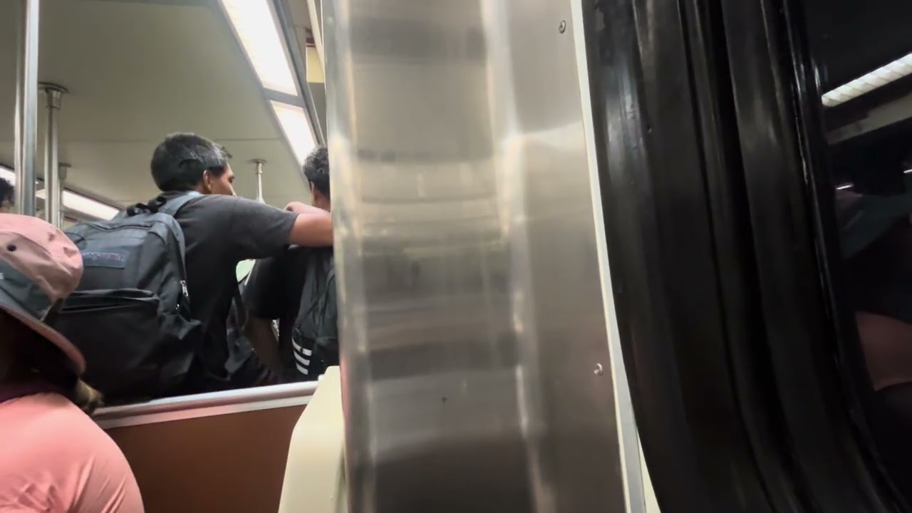 LA Metro B Line On A 1996 Breda Subway