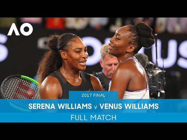 Serena Williams v Venus Williams Full Match | Australian Open 2017 Final class=