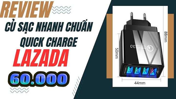 Đánh giá sạc nhanh quick charge 3.0 năm 2024