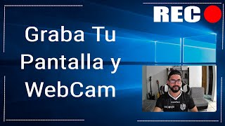 Como GRABAR la Pantalla de tu PC y la CÁMARA al Mismo Tiempo ✅ ONLINE y GRATIS | Tutorial (2023)