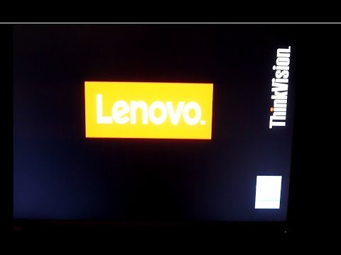 Lenovo ThinkVision P27q 27" QHD LED Backlight Flat Panel Monitor unpack