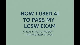 How I used ChatGPT to study for my ASWB exam screenshot 5