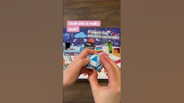 Day 6!!! Unboxing the Christmas fidget advent calendar☺️☺️ #shorts #fidgets #fidgetreview