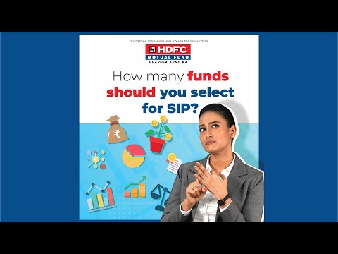 How many funds you should select for your SIP 42