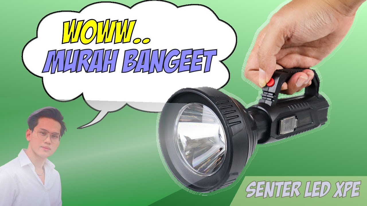 Senter LED Cree XPE, Rechargeable: Cuma 20ribu Rupiah?