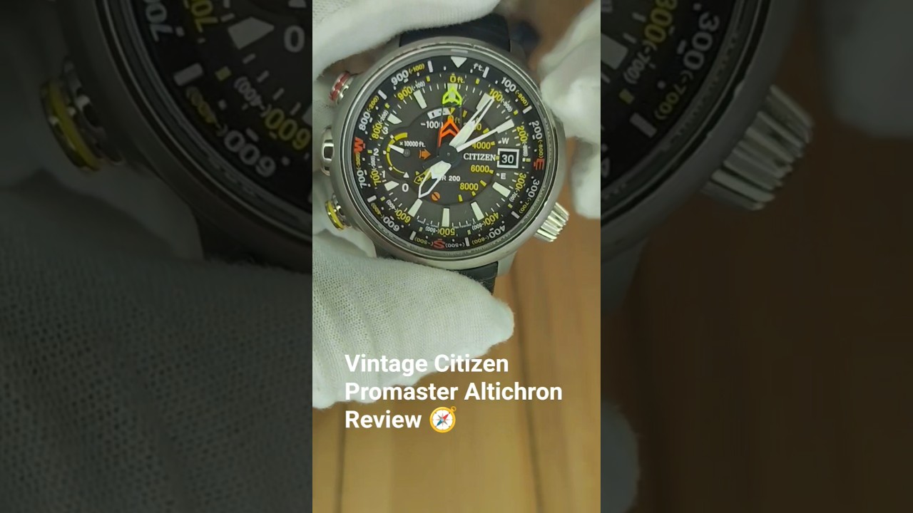 Vintage Promaster Altichron Review 