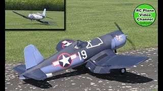 F4U Corsair - ESM - 2160mm - Saito FG-90 R3 with Ramoser Vario Prop - MBC Weiden - Tim / Albert