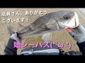 6時間坊主→店員さんの言う通りにしたら一投だった。 編【ベイトシーバス】