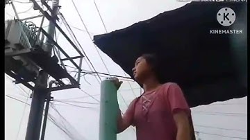 Cinematic - Asyiknya cewek cantik ABG main hujan-hujanan sendirian bagian 2