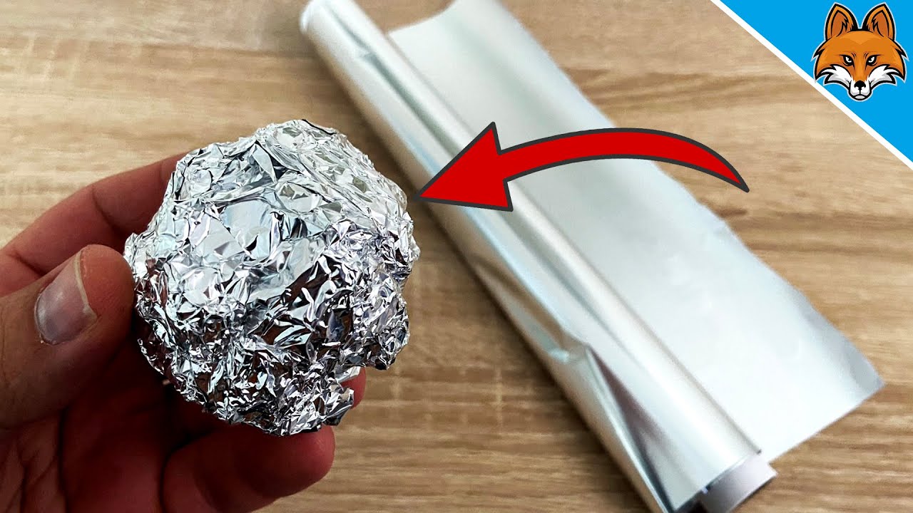 THIS Aluminium Foil Trick really EVERYONE must know 💥 (SUPER helpful) 🤯 