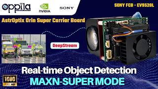 Real-Time AI on Jetson Orin NX with SONY FCB-EV9520L — DeepStream + AstrOptix Orin Super