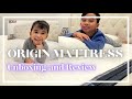 ORIGIN Hybrid MATTRESS UNBOXING AND REVIEW | ORIGIN PILLOW #originmattress #originmattressau