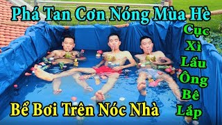 PHD | Xây Dựng Bể Bơi Trên Mái Nhà | Build A Swimming Pool On The Roof