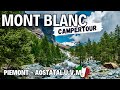 Mont Blanc  Aostatal Piemont Sommerreise im Van 2020. Die schönsten Ecken und Orte in Italien! VLOG