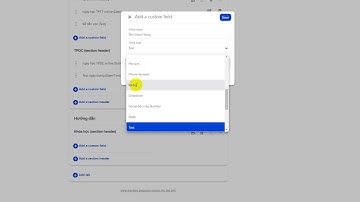 Hướng dẫn thêm trường thông tin trên Keap (custom field)