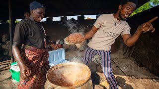 Waakye Ghana's Famous Delicacy | Running Food Business in Africa | African Food Recipes