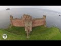 Tantallon Castle Aerial View