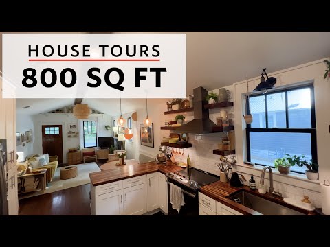 An 800 Sq Ft Cottage Restoration Packed With DIY Storage Solutions | House Tours