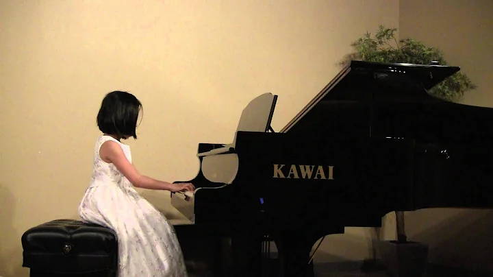 Kimberly Kerr's  first piano recital