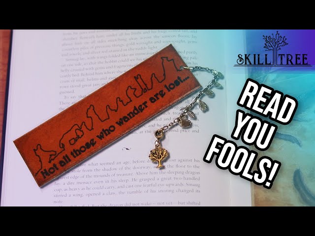 Cricut Crafts For Beginners: Lord of the Rings Bookmark 