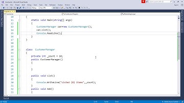 C# Constructor Giriş