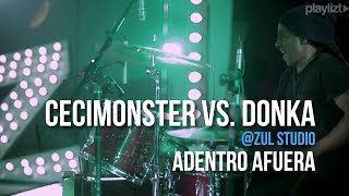 Video-Miniaturansicht von „playlizt.pe - Cecimonster vs Donka - Adentro Afuera“