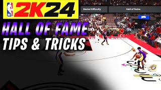 NBA 2K24 | STEP by STEP Tutorial  How to Beat HALL of FAME Difficulty (2k24 Tips and Tricks)