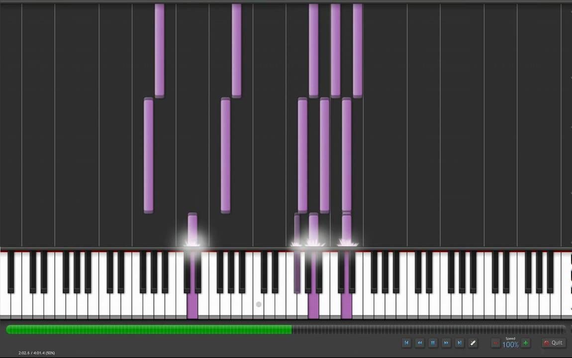 Nightwish - WISH I HAD AN ANGEL Tutorial - 100% Speed