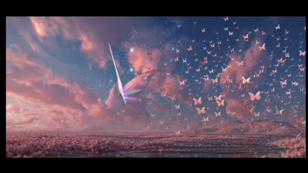 “Butterfly in Pink Paradise." “Soft Pink Nature Aesthetic”