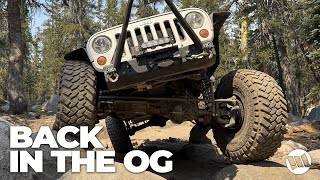 Testing Out Our Fixed Jeep Wrangler Moby on the High Sierra Poker Run