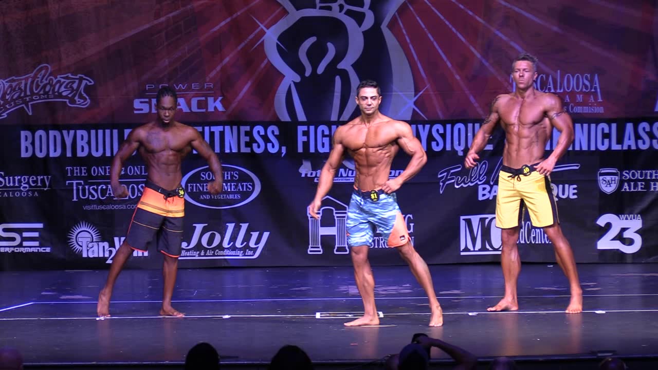 2018 NPC Clash At The Capstone Mens Physique Overall Video pic