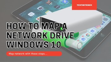 Map Network Drive Windows 10