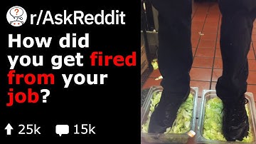 Why Were You Fired From Your Job? (r/AskReddit Reddit Stories)